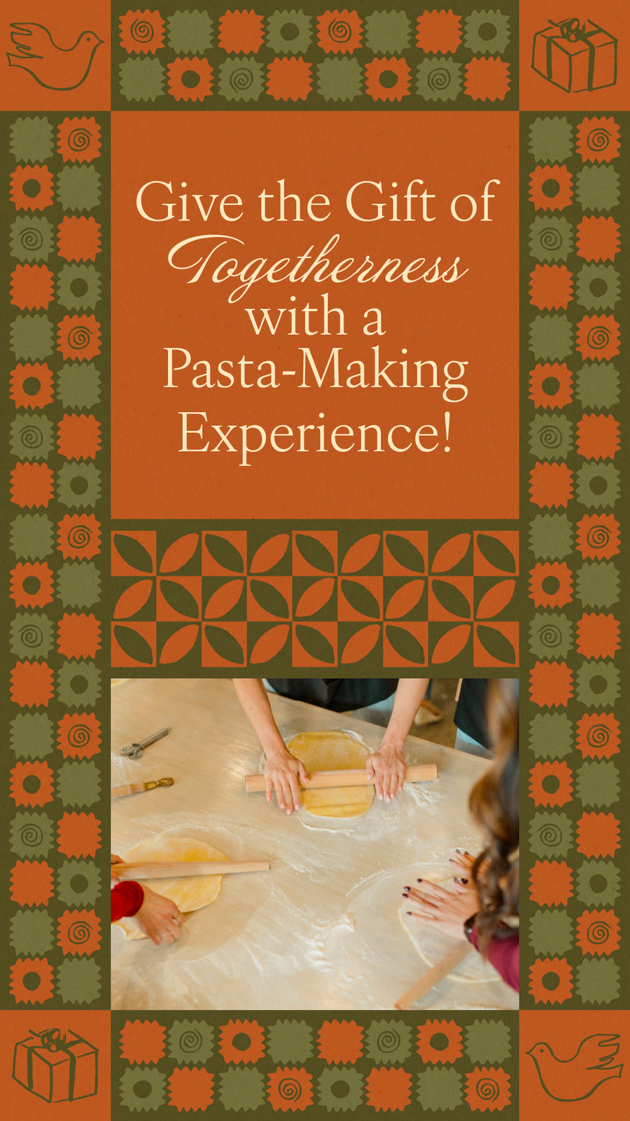 Pasta-Making Class Gift Certificate