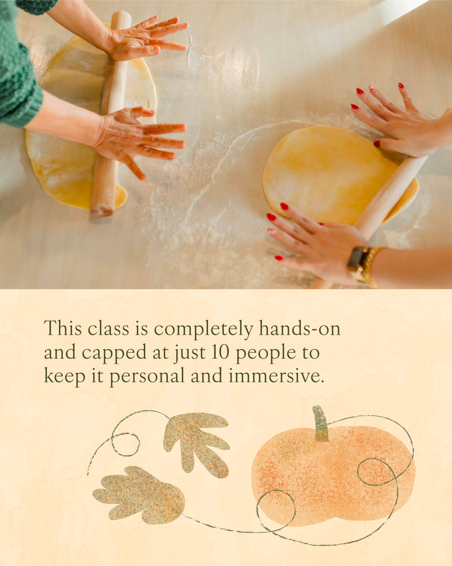 Fall Series: Pumpkin Agnolotti Pasta-Making Class