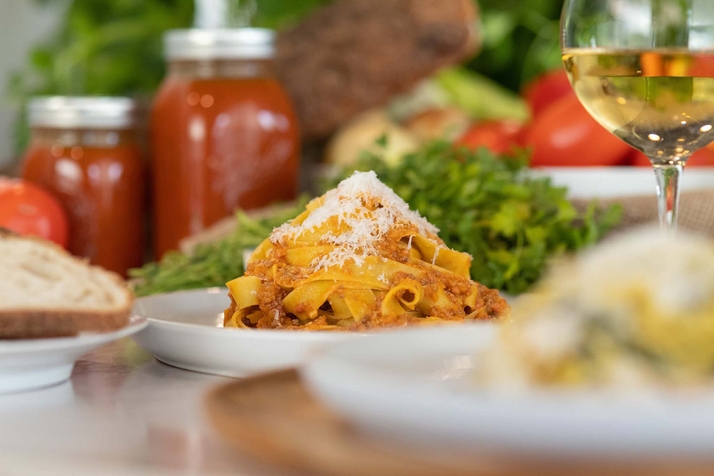 Delicious, fresh pasta at home